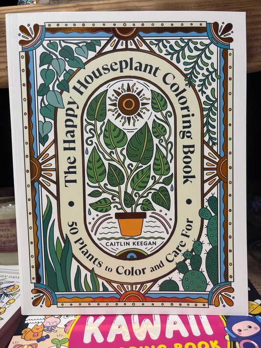 The Happy Houseplant Coloring Book