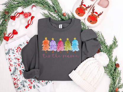 Tis the Season Colorful Tree