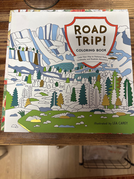 Road Trip Coloring Book