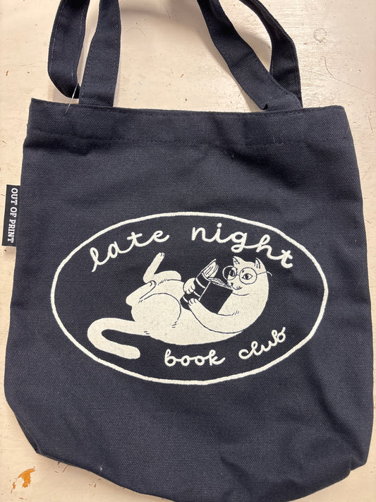 Late Night Book Club Tote