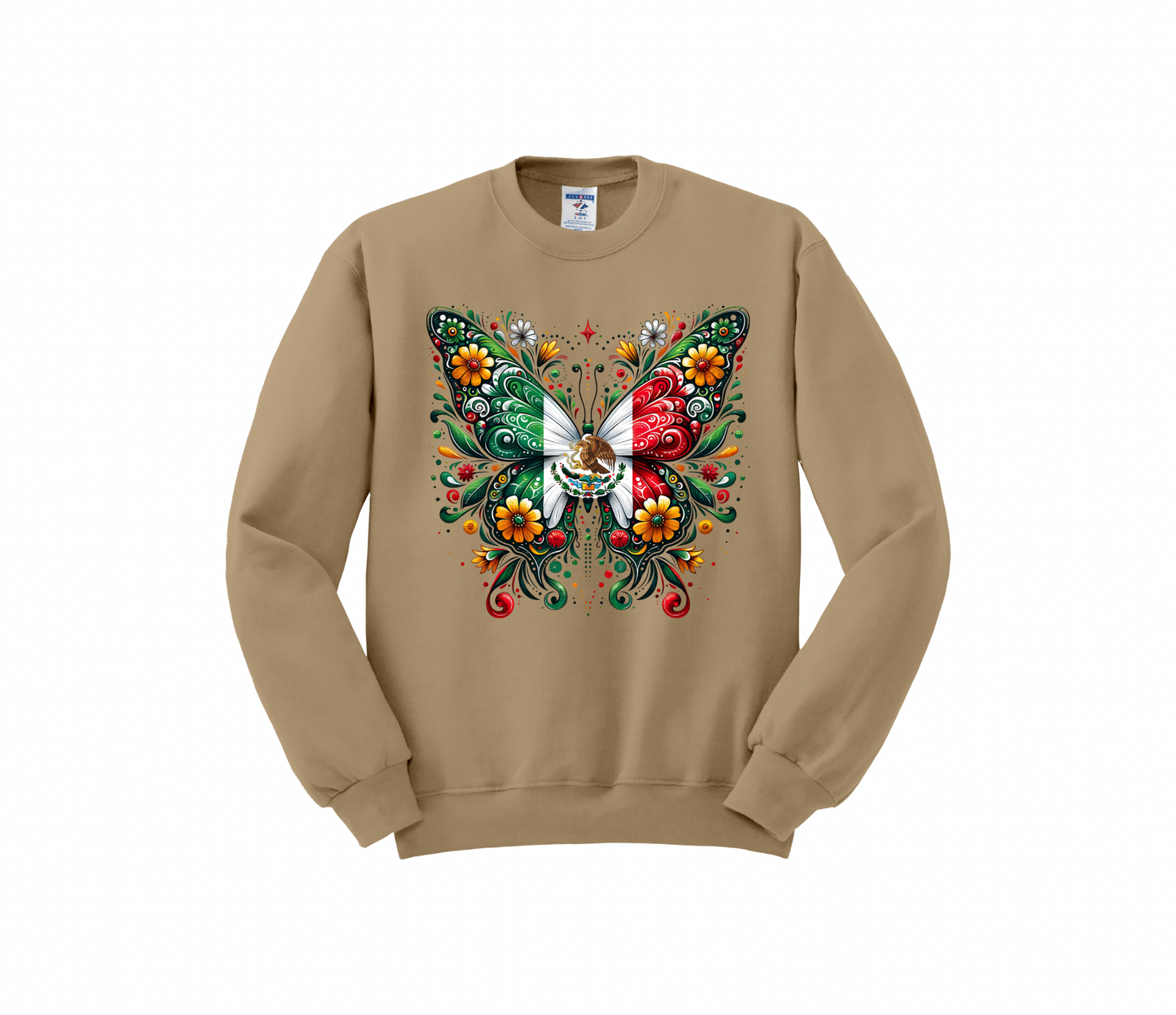 Butterfly Mexican Flag