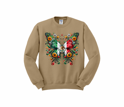 Butterfly Mexican Flag