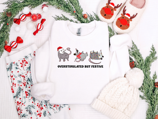 Overstimulated But Festive