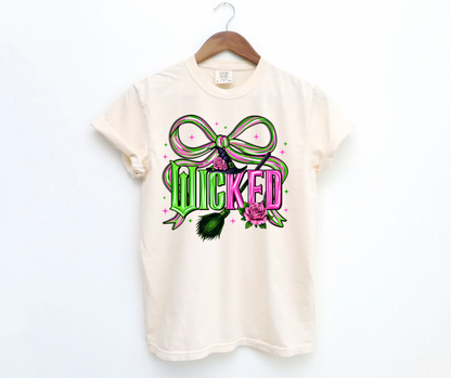 Wicked Pink and Green Coquette