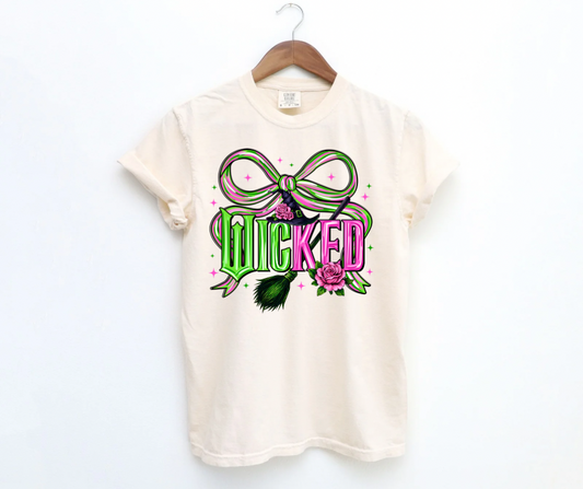 Wicked Pink and Green Coquette