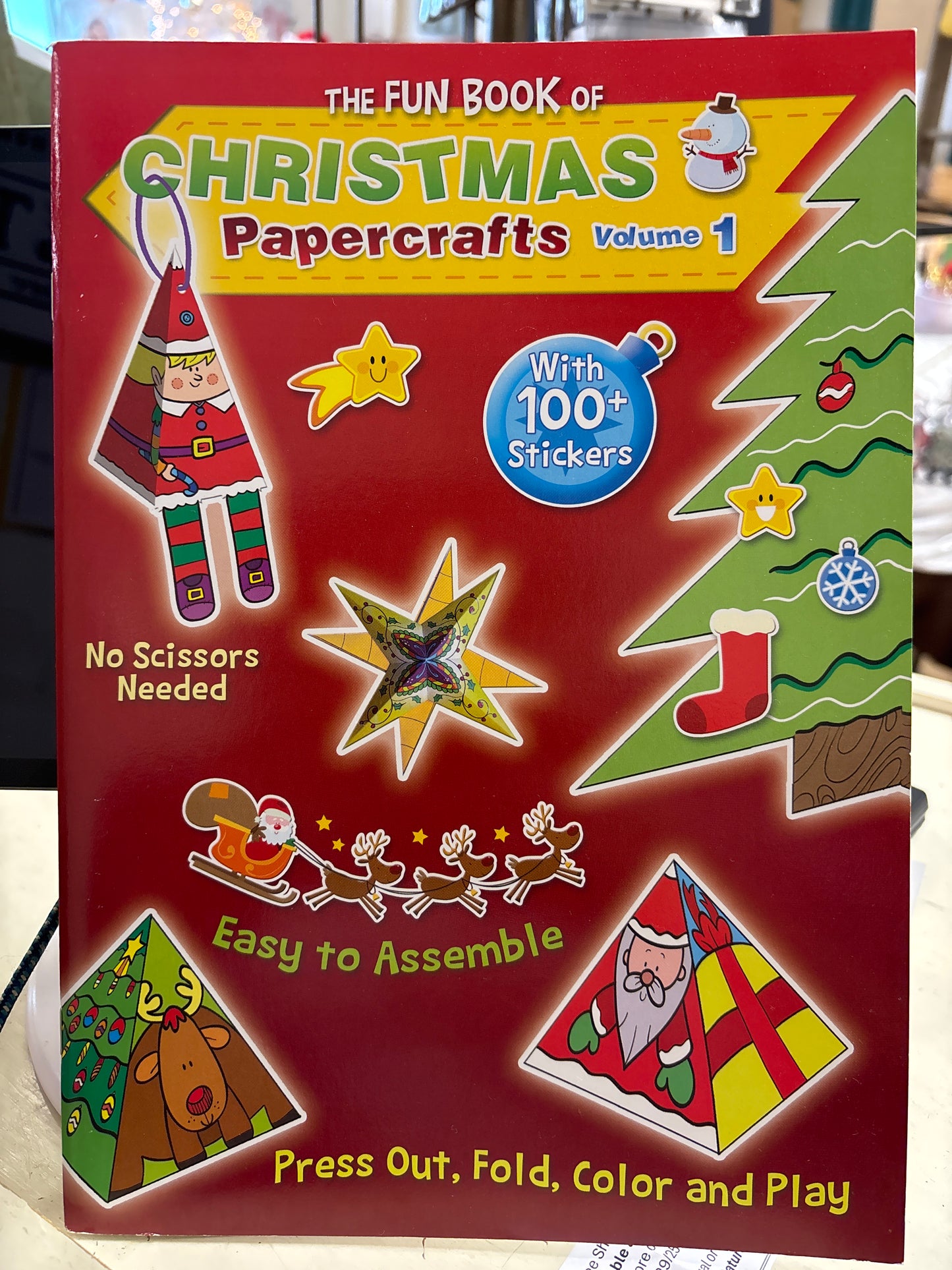 The Fun Book of Christmas Papercrafts Volume 1