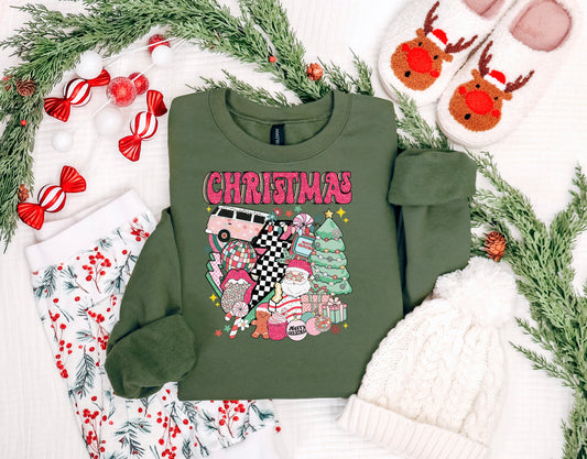 Christmas Collage Pink