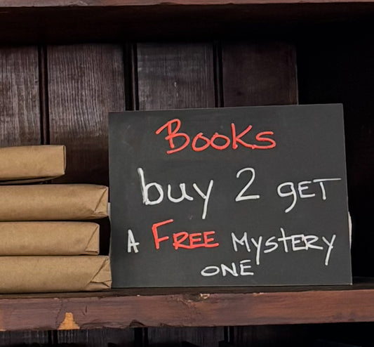 Buy 2 Books, Get 1 Free MYSTERY (IN-STORE ONLY)