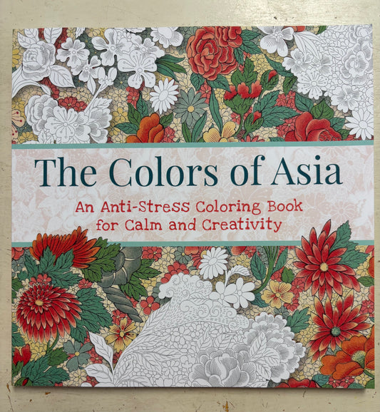 The Colors of Asia Coloring Book