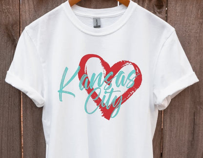 KC Teal Heart