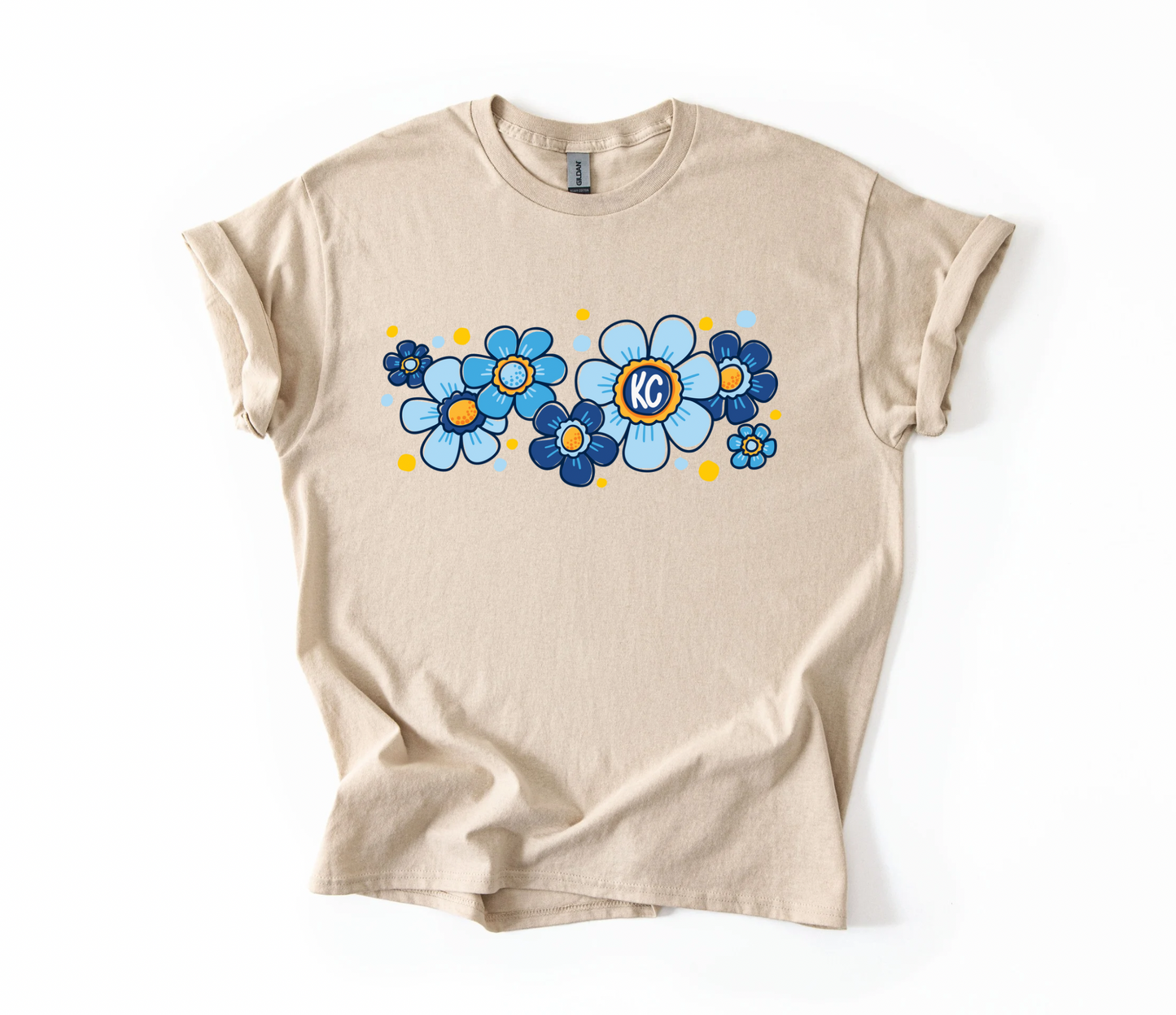 KC Blue Flowers