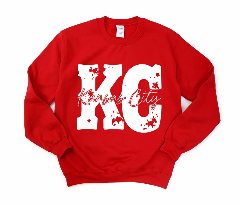 KC White Distressed
