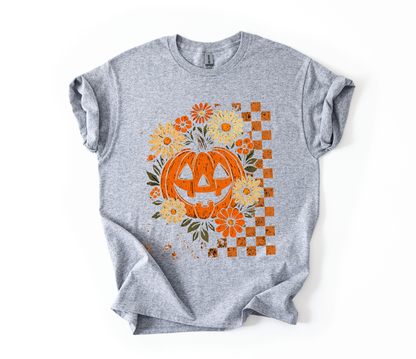 Pumpkin Checkered