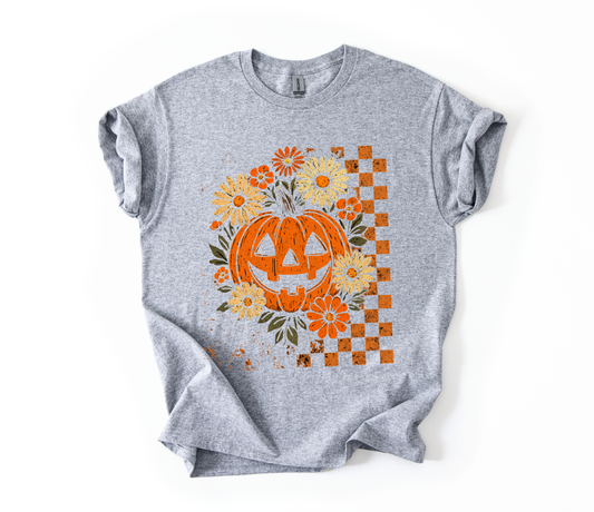 Pumpkin Checkered