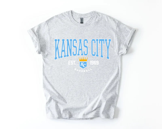 KC Five Point Crown Light Blue