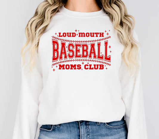 Loudmouth Baseball Mom