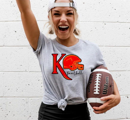 KC Helmet Football