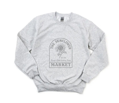 Kansas City Varsity Red White - Small / Sport Grey Crew