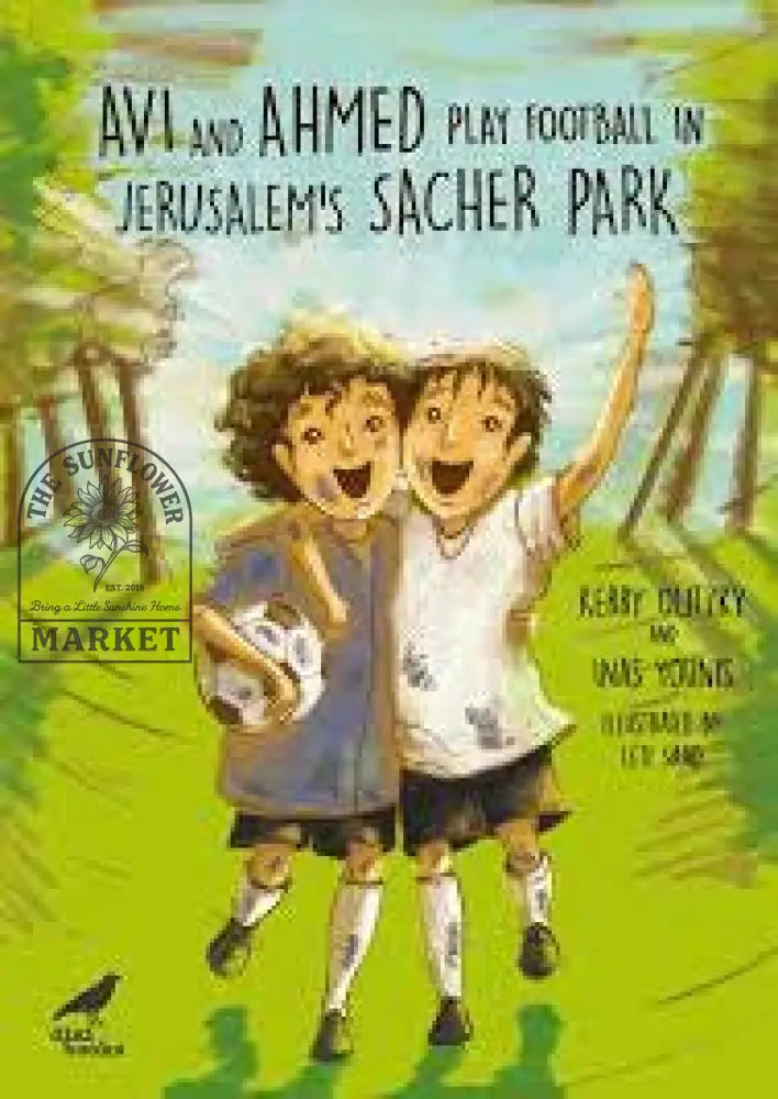 Avi and Ahmed Play Football In Jerusalem’s Sacher Park