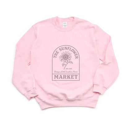 Roses Are Red - Small / Gildan Pink Crew