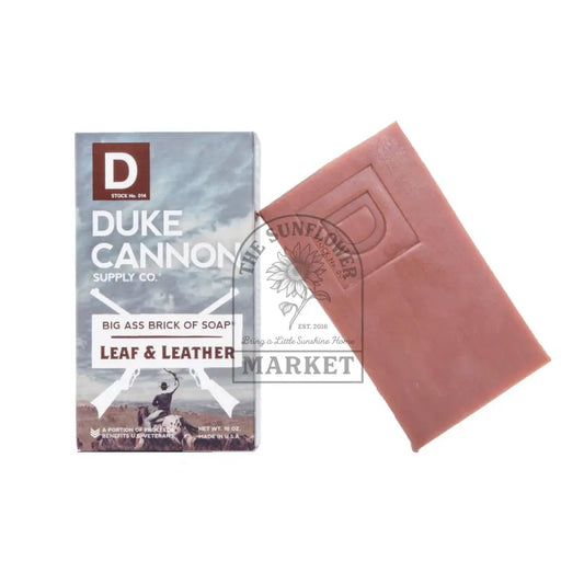 Big Ass Brick of Soap - Leaf and Leather - shopthemarket