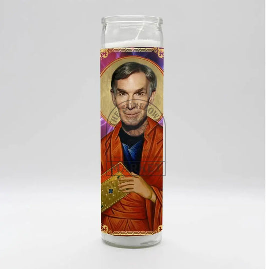 Bill Nye the Science Guy Candle
