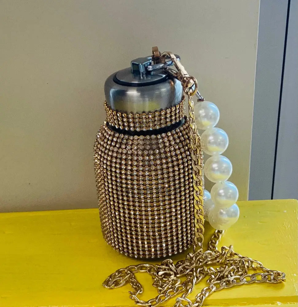 Bling Cups - Small Gold Pearl