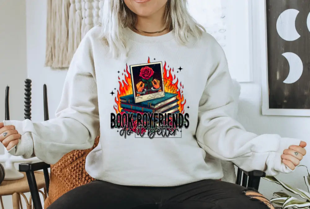 Book Boyfriends Do It Better - graphic tees