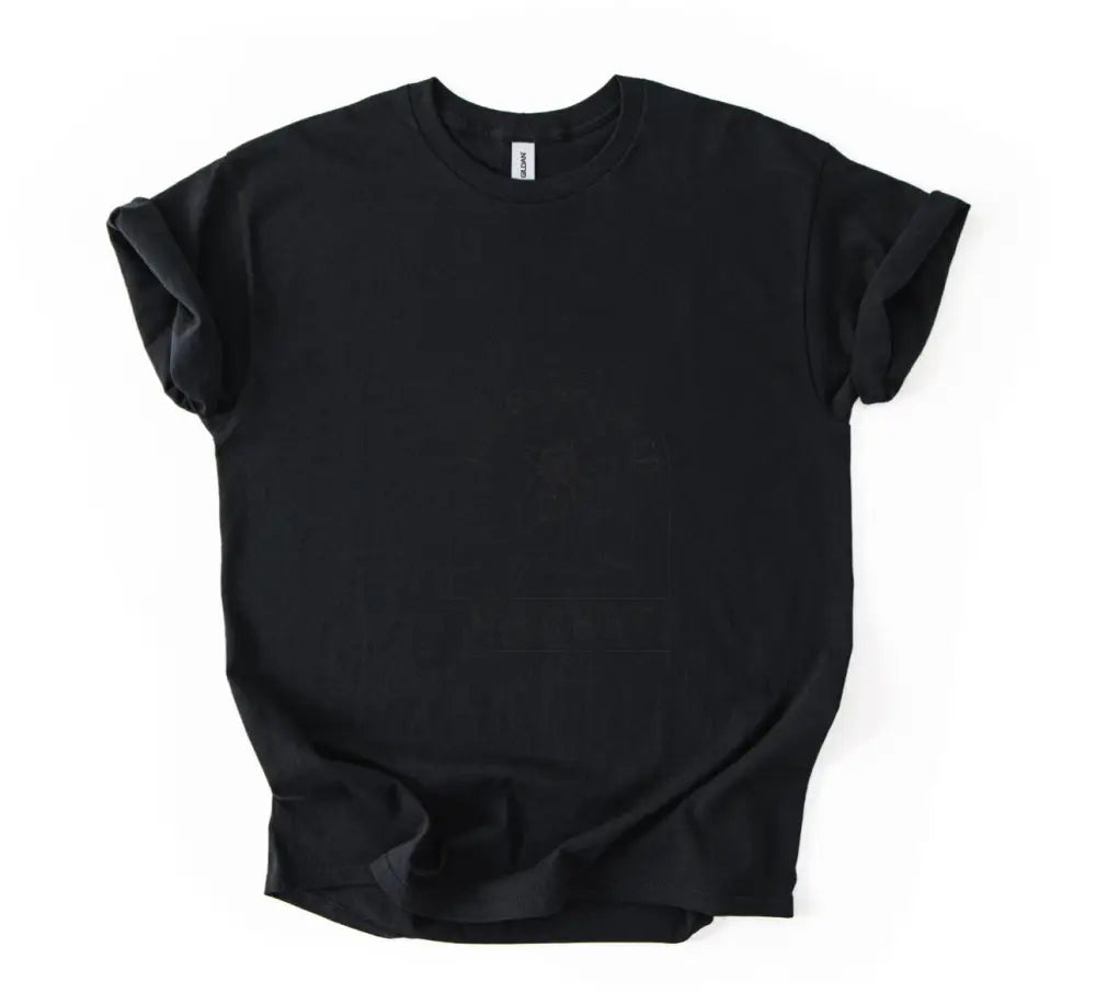 Kansas - Small / Gildan Black Tee