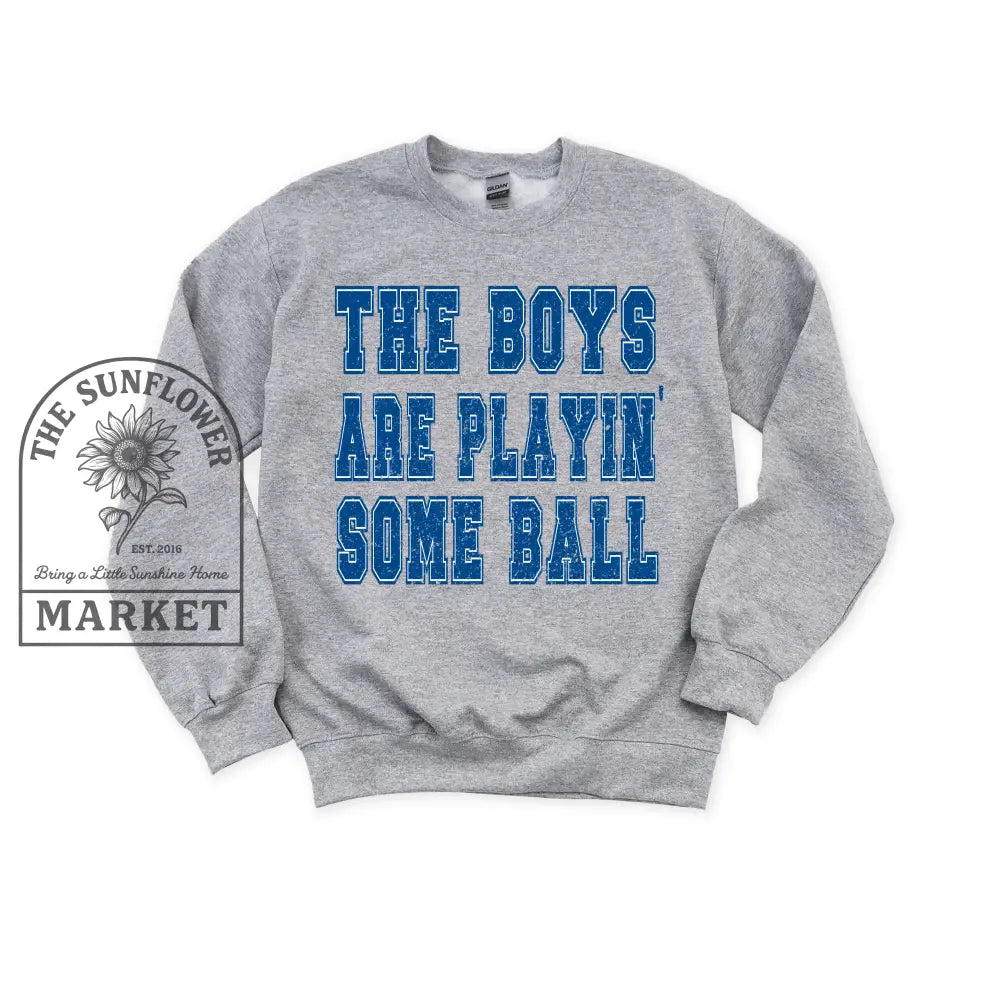 Boys Are Playing Some Ball