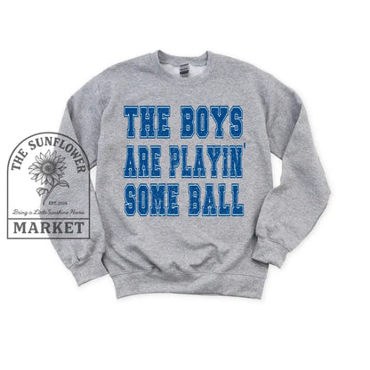 Boys Are Playing Some Ball