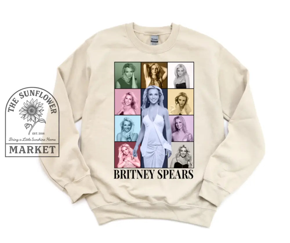 Britney Collage - Small / Tan Crew