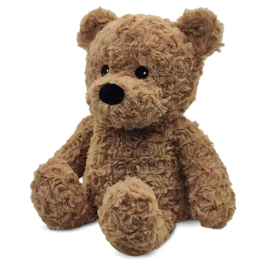 Brown Curly Bear Warmies - shopthemarket