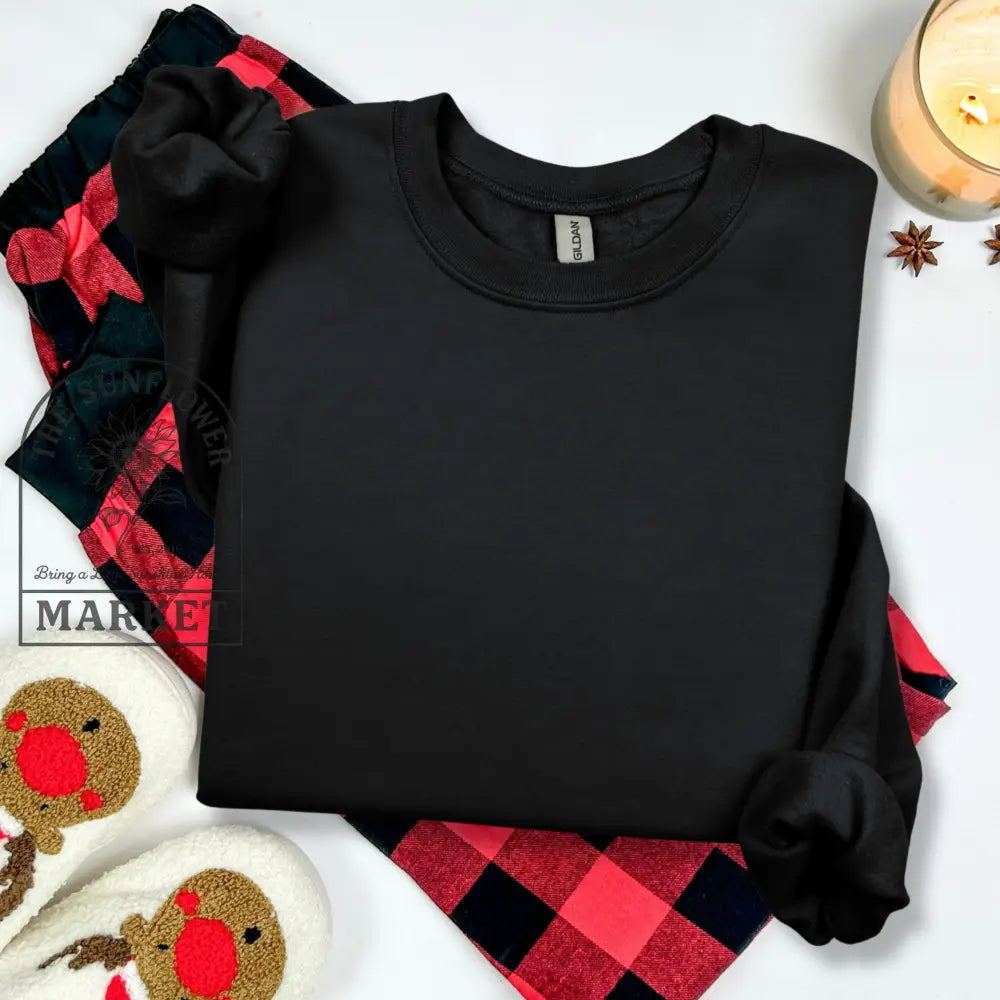 Ugly Sweater YW - Small / Black Crew