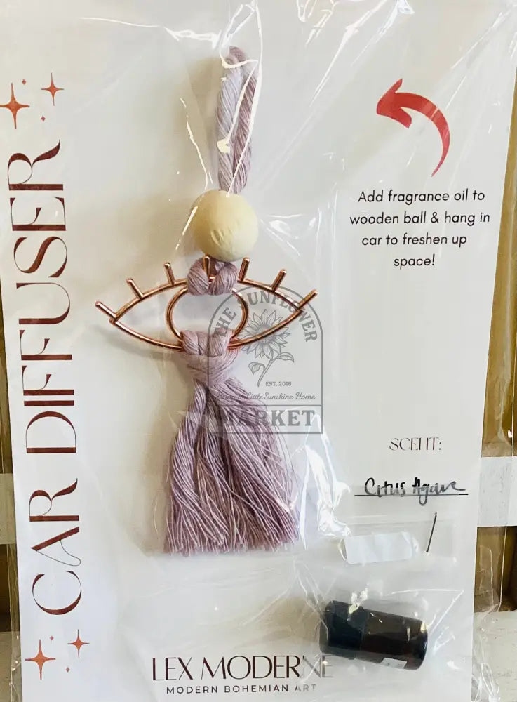 Car Diffuser - Citrus Agave