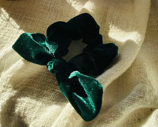 Christmas scrunchies - Green