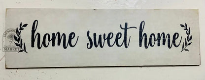 Clearance - Home Sweet Home/Wooden Sign