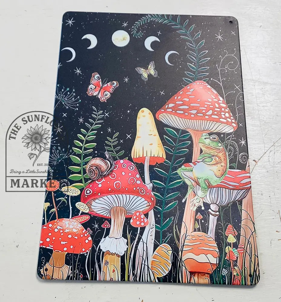Clearance - Mushroom w/frog