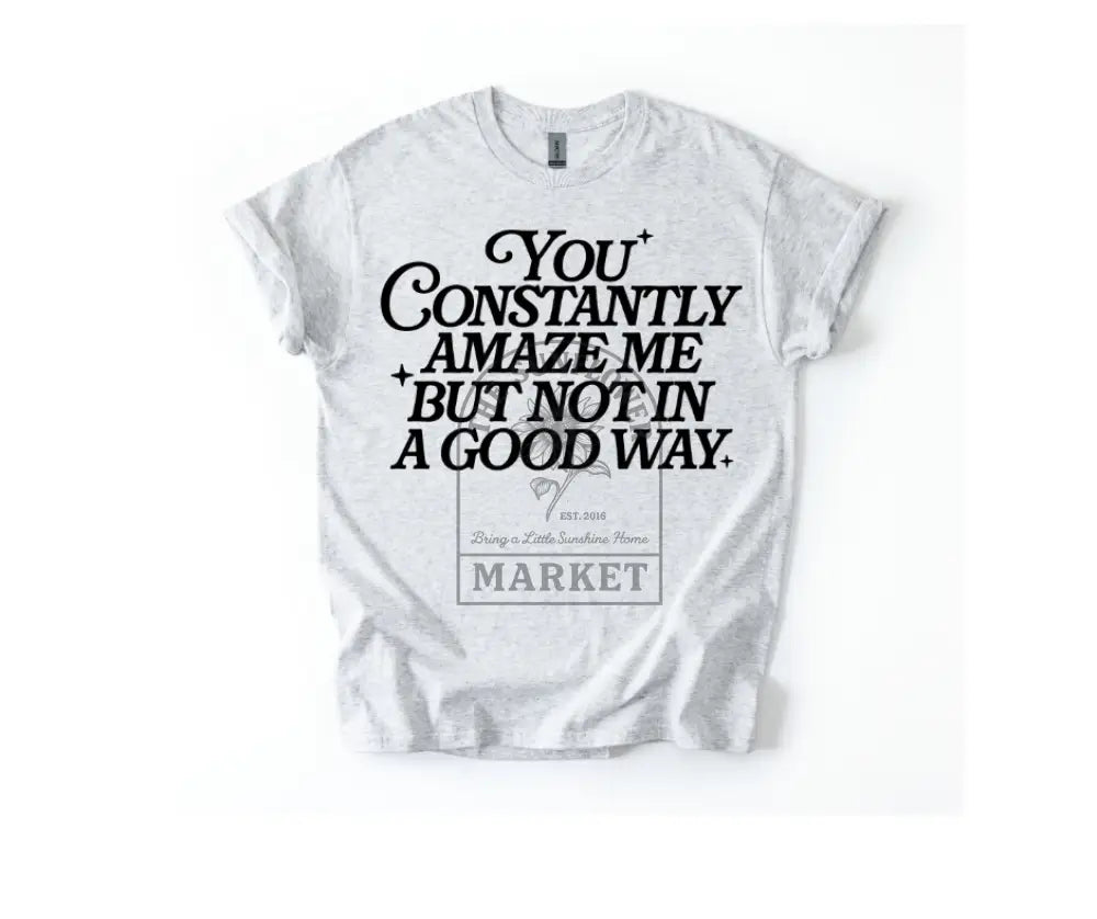 Constantly Amaze