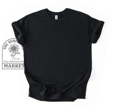 Kansas - Small / Gildan Black Tee
