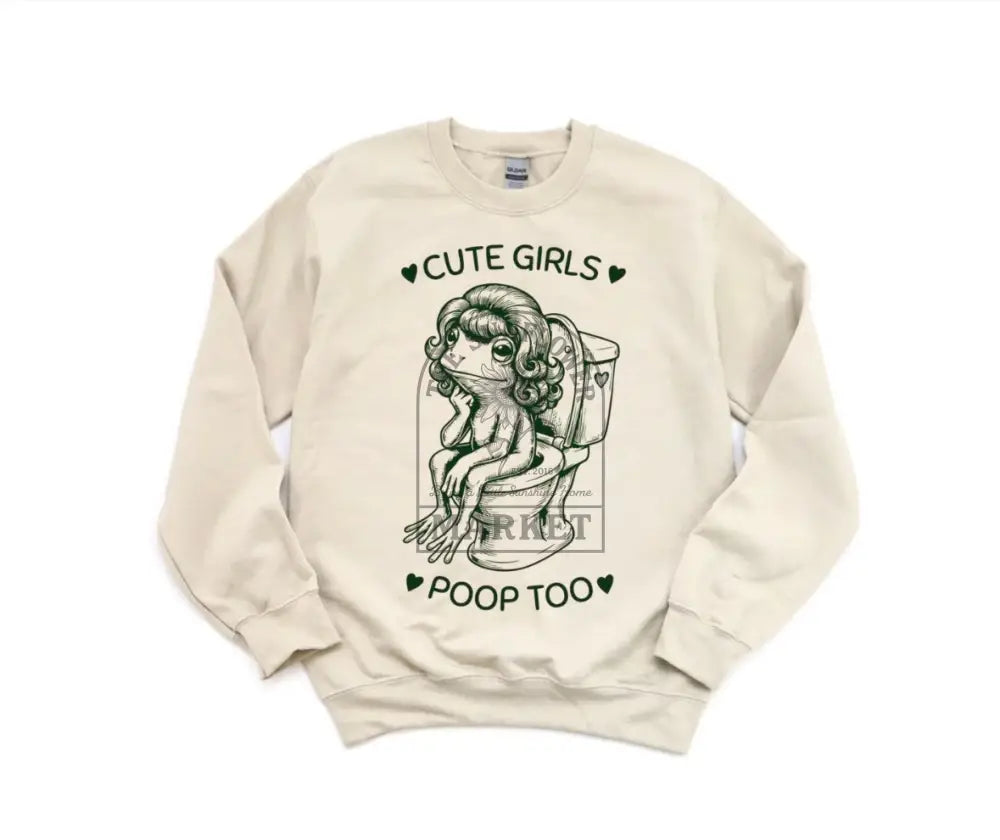 Cute Girls Poop