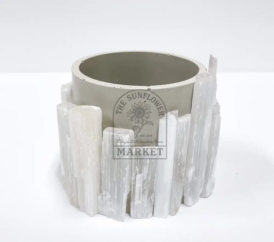 Decor - Selenite Planter