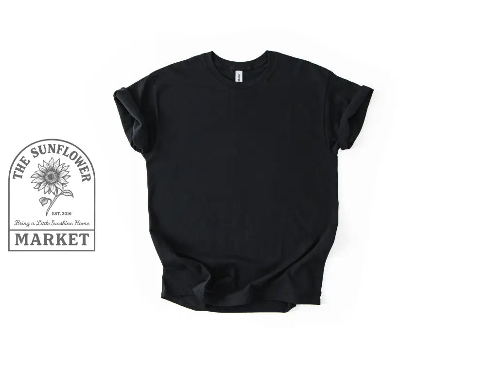 Current Template - Small / Black Tee