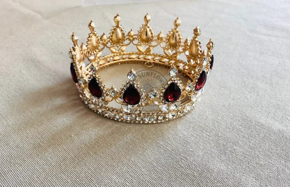 DL-4 Tiaras - Amber crown