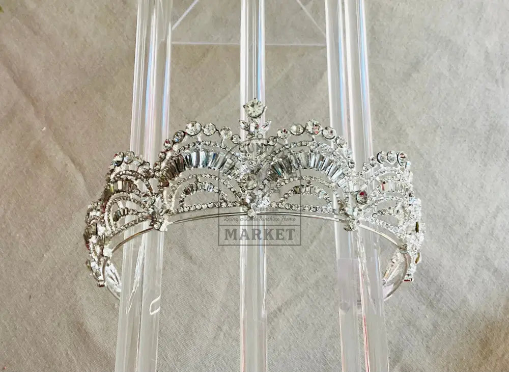 DL-4 Tiaras - Silver Arches