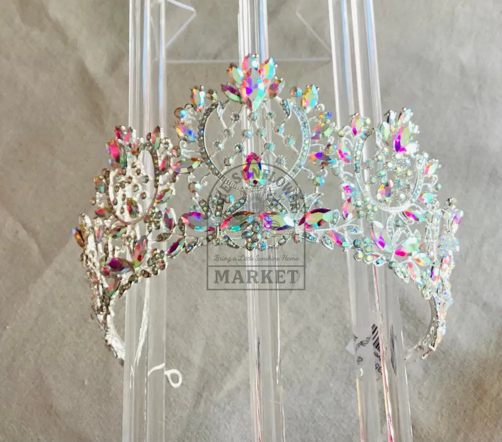 DL-4 Tiaras - Silver Holographic