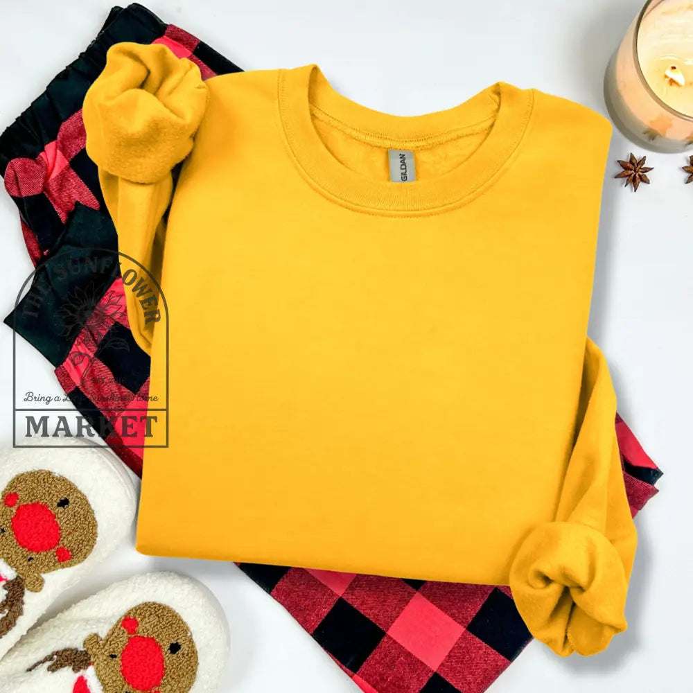 Ugly Sweater YW - Small / Gold Crew