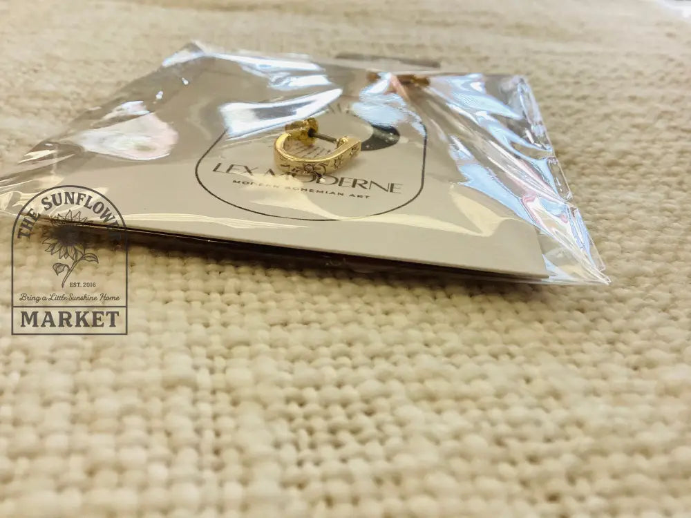 Earrings - Jshaped studs