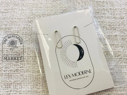 Earrings - SP Mini Oval Studs