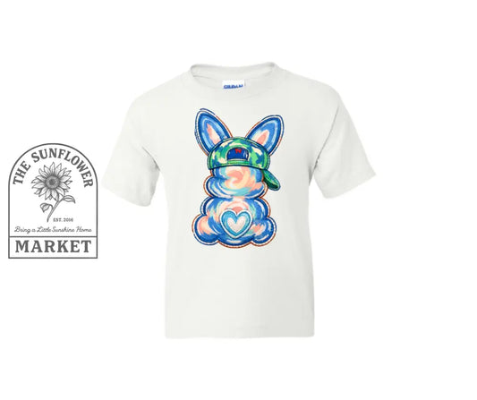 Easter Bunny Blue - graphic tees